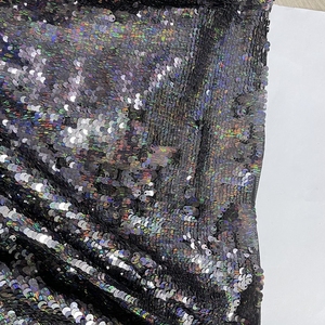 Design Cheap Luxury Full Tulle Embroidery Sheer Multi Color <strong>Rainbow</strong> Sequin Fabric for Girls <strong>Wedding</strong> Maxi Party <strong>Dress</strong> - Product Image 2