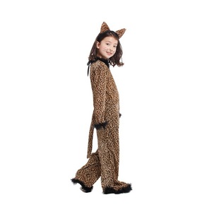 Disfraz de Gato con Estampado de Leopardo para Niñas, Divertido y Adorable para Halloween, Navidad y Fiestas de Disfraces - Product Image 2