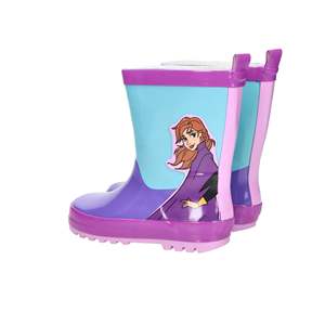 Stivali da pioggia Disney Frozen per bambina, viola, modello basso alla caviglia - Product Image 3
