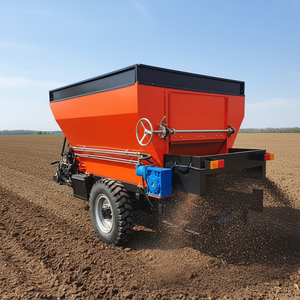 Spandiconcime Idraulico Trainato Completamente Automatico 3-8 CBM, Spandiconcime per Trattore per Letame di Bovini, Ovini e Suini - Product Image 6