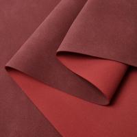 Cuir synthétique PVC texturé Yangbuck de 1,8 mm avec support enduit, tissu en vinyle pour sacs haut de gamme et nappes