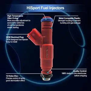 HiSport Fuel Injector 0280156161 Compatible With Ford Fusion 2.3L I4 2006-2009 1 Pack