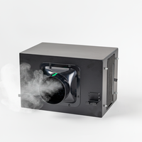 Boîte de filtration d'air carrée à 3 étages, pré-filtre G3, charbon actif, filtre HEPA H11, boîtier en acier inoxydable, usage hospitalier, 150 mm/6 pouces
