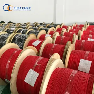 Cable de CC Solarkabel, estación de energía de 6mm, Cable Xlpe de cobre, Cable Solar de bajo voltaje, EN50618 Strand PV 1500V, 25 años, KK TUV