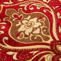 Tissus pakistanais en chenille poly style arabe