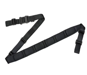 Sangle de transport à 2 points personnalisée DFS0501 Coyote Brown Black avec sangle d'épaule rembourrée - Product Image 2