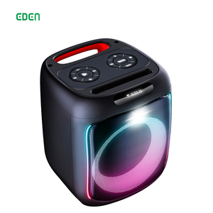 6 Inch Stereo Portable Professional Wireless BT Big <strong>Speakers</strong> Outdoor <strong>Dj</strong> <strong>bluetooth</strong> Party <strong>Speaker</strong> With LED Light - Product Image 5