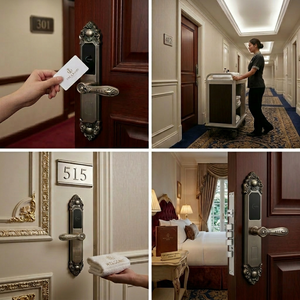 Système de Serrure Intelligente de Luxe Aurelysse pour la Gestion d'Hôtels et d'Appartements, Contrôle par Carte RFID et Application, Haute Sécurité, Acier Inoxydable, Cloud - Product Image 4