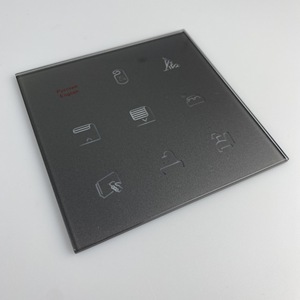 Couverture de panneau d'interrupteur en verre flotté trempé ultra-transparent, structure solide, motif plat, éclairage intelligent pour la maison, anti-UV, marque <span class=keywords><strong>MAREAL</strong></span> - Product Image 4