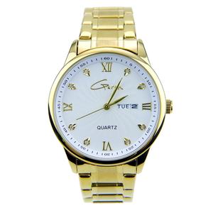 Montre-bracelet de luxe pour homme en acier inoxydable avec logo personnalisé OEM, cadran de 40 mm, bracelet de 20 mm, mouvement à quartz, pour la mode et les affaires - Product Image 4