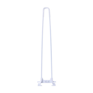 Pieds de table en forme de pattes de chat blancs, 32cm, 42cm, 50cm, en fer forgé, design minimaliste, installation facile, pour table basse, utilisation en extérieur - Product Image 4