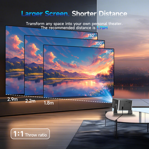 โปรเจคเตอร์ HY350 GT 1080P 4K ความสว่าง 900 ANSI ลูเมนส์ ระบบอัตโนมัติ รองรับ 5.0 3D พร้อมใช้งาน พกพาสะดวกสำหรับใช้ในบ้าน - Product Image 5