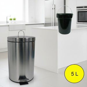 Secchio a Pedale in Acciaio Inossidabile da 5L - Product Image 3