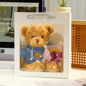 Ours en peluche, cadeau pour meilleure amie, cadeau pour petite amie, jouets dinosaures, adorable peluche, <span class=keywords><strong>jouet</strong></span> créatif pour enfants, poupées Labubu, couple, anniversaire, souvenir - Product Image 4