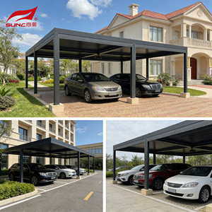 Pérgola de Alta Calidad con Estructura de Aleación de Aluminio, para Uso en Todas las Estaciones, Diseño Personalizado para Clientes Inmobiliarios - Product Image 1