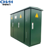 Transformateur de sous-station, sous-station métallique préfabriquée, armoire de commutation pour éclairage public, boîte de distribution 10 kV IP65 haute tension