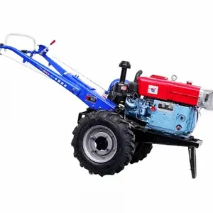 Ondersteuning Maatwerk China Hand Push Walking Tractor Met Ploegen Tuin Tractoren Landbouwmachines Met Goede Kwaliteit