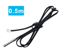 Sonde de température NTC étanche W1209 50CM 1M 2M 3M avec câble 10K 1% 3950 W1209 W1401