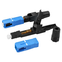 Kit de Herramientas de Conexión Rápida de Fibra Óptica SC 250/900um 2mm y 3mm, Diámetro de Cable 2.0mm x 3.0mm, Compatible con FTTH
