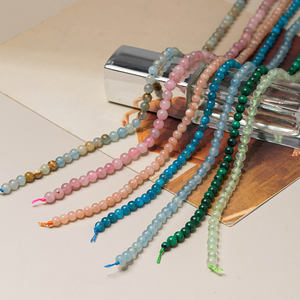 Perles rondes lisses multicolores <span class=keywords><strong>de</strong></span> 4mm pour la fabrication <span class=keywords><strong>de</strong></span> bijoux Pierre <span class=keywords><strong>de</strong></span> soleil Apatite Préhnite <span class=keywords><strong>Malachite</strong></span> - Product Image 5