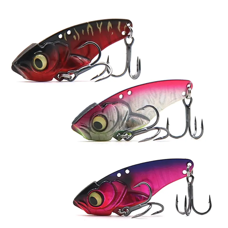 Metal VIB Fishing Lure 8g/11g/14g Fishing Tackle Pin Crankbait Vibrating Lures Sinking Lure