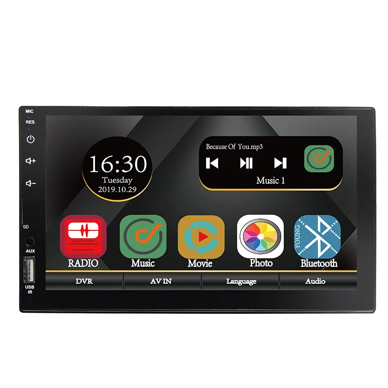 New Arrival 7 Inch Portable Mp5 Multimedia Player Universal 2Din Android Car Radio Gps Navigation Car Monitor