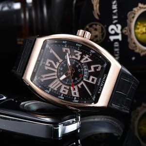 Reloj de pulsera impermeable de negocios para hombre, de alta gama y personalizado, con forma de barril - Product Image 4