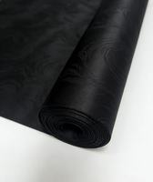 Tissu satiné double face, 100% fibre d'acétate de polyester, ultra-doux, textile infroissable, pour vêtements haut de gamme