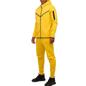 Felpe Sportive con Zip Intera Personalizzate con Logo Ricamato, 60% Cotone 40% Poliestere, Abbigliamento Sportivo Tecnico per Uomo - Product Image 2