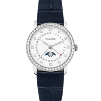 SPARKTIME luxe Premium bracelet en cuir montre pour hommes résistant à l'eau mécanique saphir cristal Phase de lune affaires mode