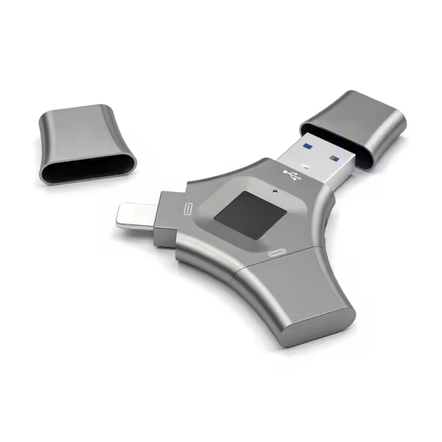 NEEXXT NK830PRO Fingerprint Encrypted protection Multi Function High Speed USB Flash Drive Type C OTG 64GB 128GB 256GB 512GB