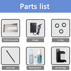 Stampante a getto d'inchiostro portatile per codice a barre in metallo Logo Batch QR codice di plastica Smart termic data di scadenza stampante palmare - Product Image 5