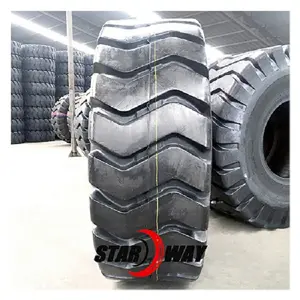 Çin lastiği fabrika 16.00-24 20PR 24PR 28PR yükleyici Dozer mover Scraper kazıyıcı E3/L3 OTR lastikler 16.00X24