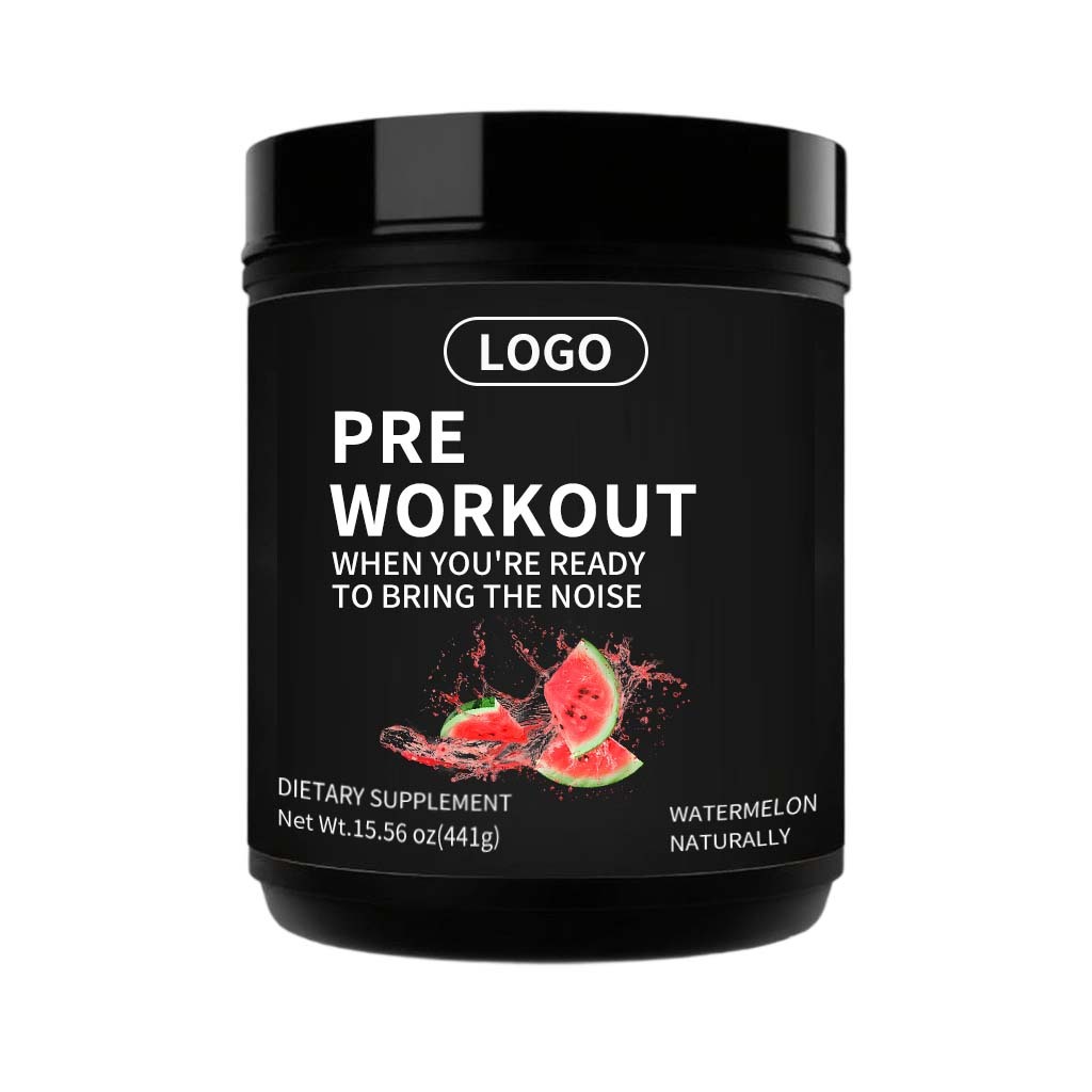 Custom Original Gym Pre Workout Powder Tubs Koffein Arginin Citrulin Beta Alanin Pump Sports Nutrition Supplement For Men