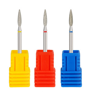 Ensemble de fraises en céramique et acier au tungstène pour ponceuse à ongles, tête de polissage, brosse, outil de coupe de cuticules en métal, manucure OEM ODM - Product Image 1