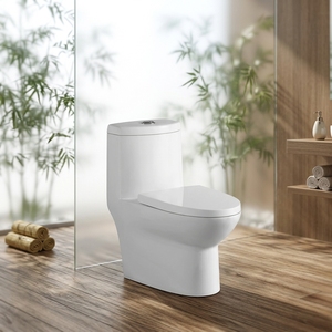 Inodoro sanitari Water Closet sifonico sciacquone Wc in ceramica Wc pavimento <span class=keywords><strong>bagno</strong></span> <span class=keywords><strong>bagno</strong></span> Set tazza per Wc - Product Image 1