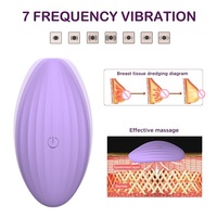 Elektrischer Brustmassager & Brustwarzen-Stimulationsvibrator Heißer Brustvergrößerer & Laktationspflege Sexspielzeug für Frauen