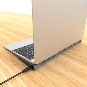 ラップトップベース<span class=keywords><strong>USB</strong></span>-<span class=keywords><strong>C</strong></span> 11-in-1充電ドッキングステーションマルチポートタイプ-<span class=keywords><strong>C</strong></span>ハブアダプターラップトップ<span class=keywords><strong>USB</strong></span> <span class=keywords><strong>C</strong></span> 11-ポートデータ在庫あり - Product Image 3