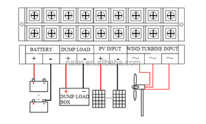 Best Choose 5KW 48V 96V Wind Solar Hybrid Controller 120V 220V 240V 380V LCD Display With Good Charge and Function - Product Image 6