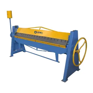 Hot sale hand sheet metal manual iron folding machine for folding metal