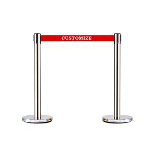 Truyền Thống Thảm Đỏ Nhung Treo lan can rào cản bài có thể thu vào Bel Đảng giải thưởng dây stanchion nhựa kiểm soát đám đông - Product Image 2