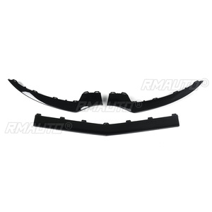 Kit de carrocería con alerón divisor difusor protector de labio de parachoques delantero para Mercedes-Benz W207 Clase E E200 E350 2014-2016 - Product Image 4