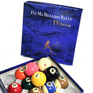 Billes <span class=keywords><strong>de</strong></span> <span class=keywords><strong>billard</strong></span> <span class=keywords><strong>de</strong></span> style américain, 57,2 mm, en résine, ensemble complet, accessoires durables pour table <span class=keywords><strong>de</strong></span> <span class=keywords><strong>billard</strong></span> - Product Image 4