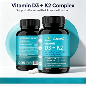 Capsules de vitamine K3+D2 Wins Town, complément alimentaire pour stimuler la nutrition quotidienne et favoriser la santé osseuse. - Product Image 6