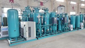 מכונת ייצור חנקן PSA מבוקרת PLC אוטומטית עם משאבה ומנוע, בודק טוהר חנקן לחותך פלזמה - Product Image 5