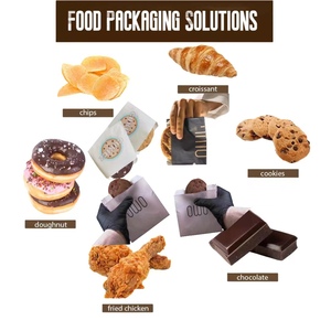 <span class=keywords><strong>Bolsas</strong></span> de <span class=keywords><strong>Papel</strong></span> Kraft Personalizadas, Reciclables, Resistentes a la Grasa y al Aceite, Aptas para Alimentos, con Logotipo, para Empacar Pan, Galletas y Baguettes - Product Image 6