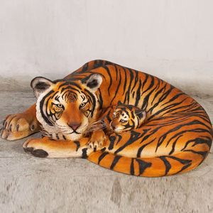 Directamente de fábrica suministros resina figuras de animales de tigre - Product Image 4