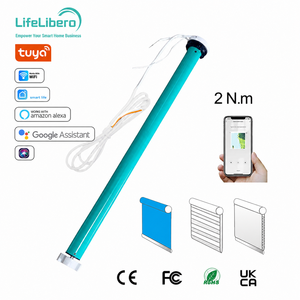 Tuya WiFi cortinas enrollables inteligentes persianas Motor para tubo de 38mm aplicación Smart Life Alexa Google Home Control - Product Image 1