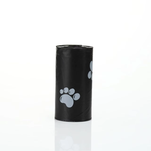 Biologisch abbaubare, verdickte, geruchsneutrale, tragbare Hundekotbeutel im flachen Stil für Haustiere – Einweg-Kotbeutel und Abfallbeutel - Product Image 1