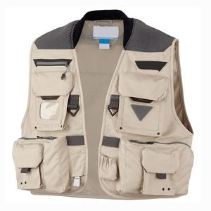 Chaleco de Pesca con Múltiples Bolsillos para Hombre, Chaleco de Pesca con Cierre - Product Image 1